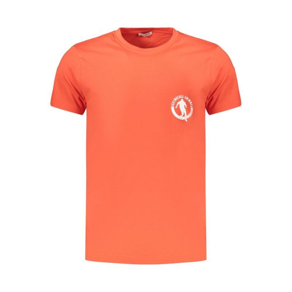Bikkembergs Orange Cotton Men's Men's T-Shirt